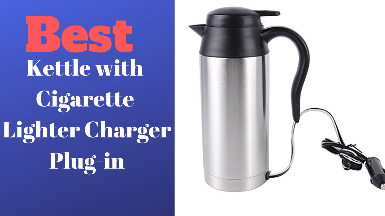 electric kettle with car charger