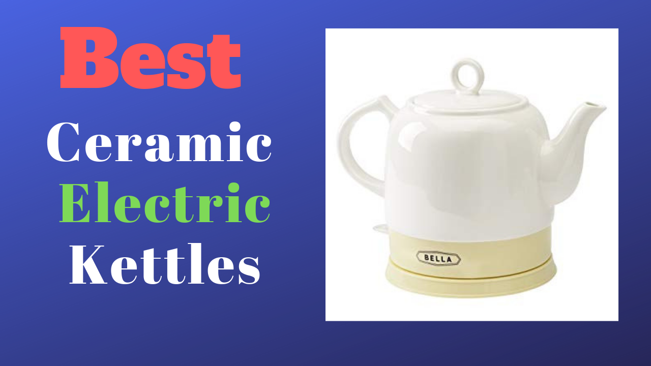 ceramic hot water kettle