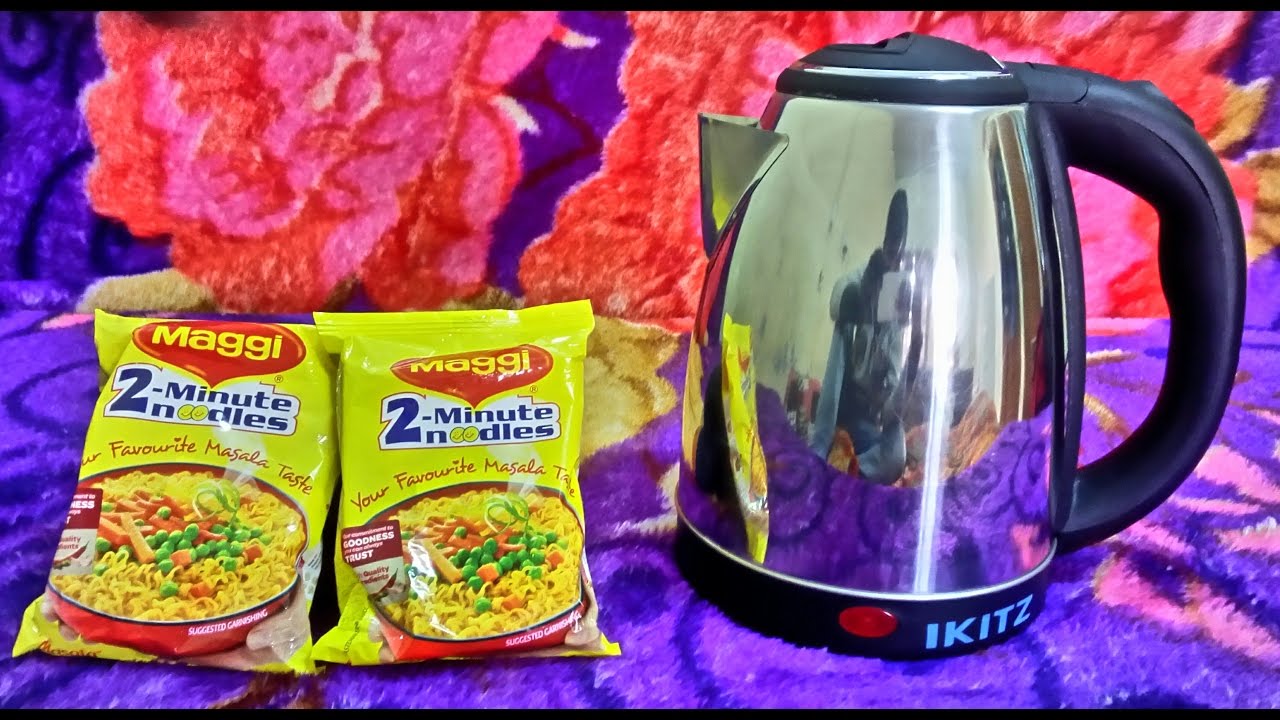 How to Cook Maggi Using A Electric Kettles